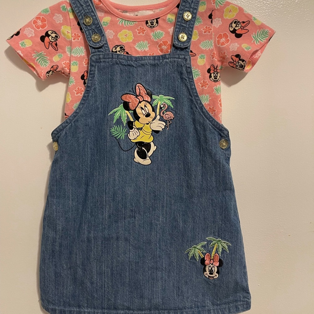 Minnie Mouse denim dress